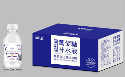 雪山荔枝口味葡萄糖補(bǔ)水液450ml瓶裝